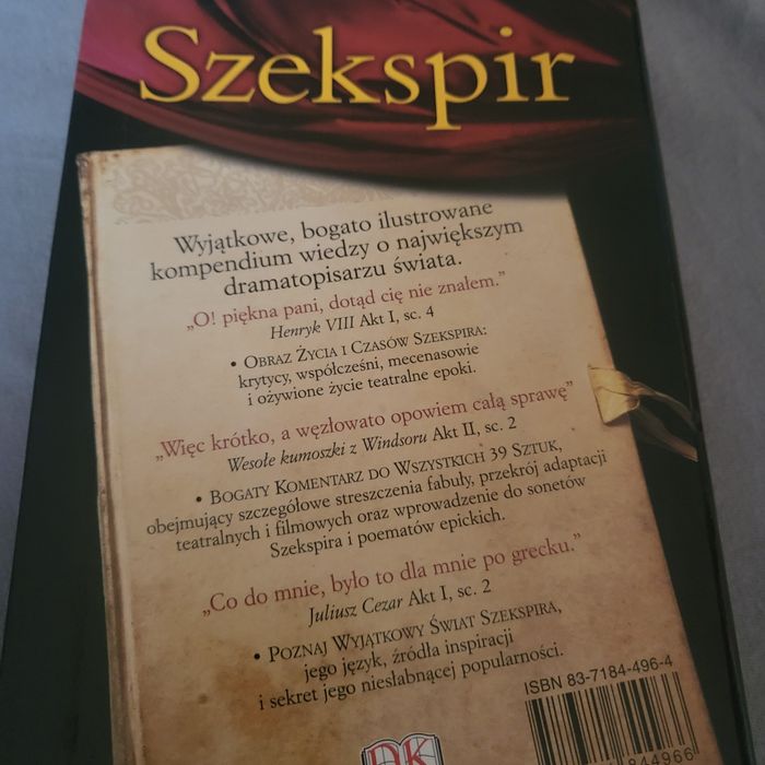 Szekspir, Leslie Dunton- Downer, Alan Riding