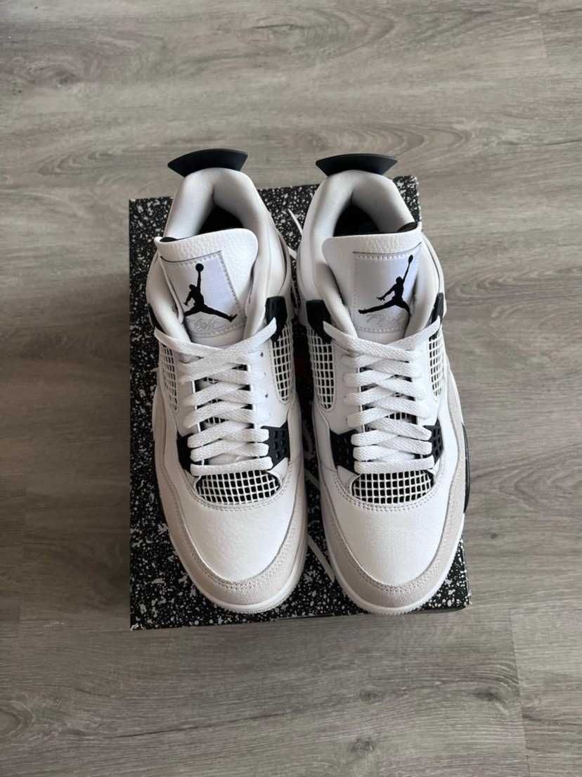 buty Espadryle Air Jordan4 Retro MilitaryBlack Espadryle R.41