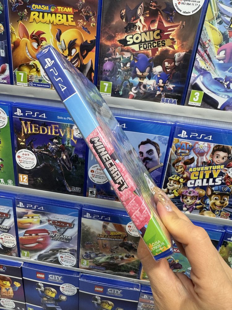 Minecraft PlayStation 4, ps4 Майнкрафт igame