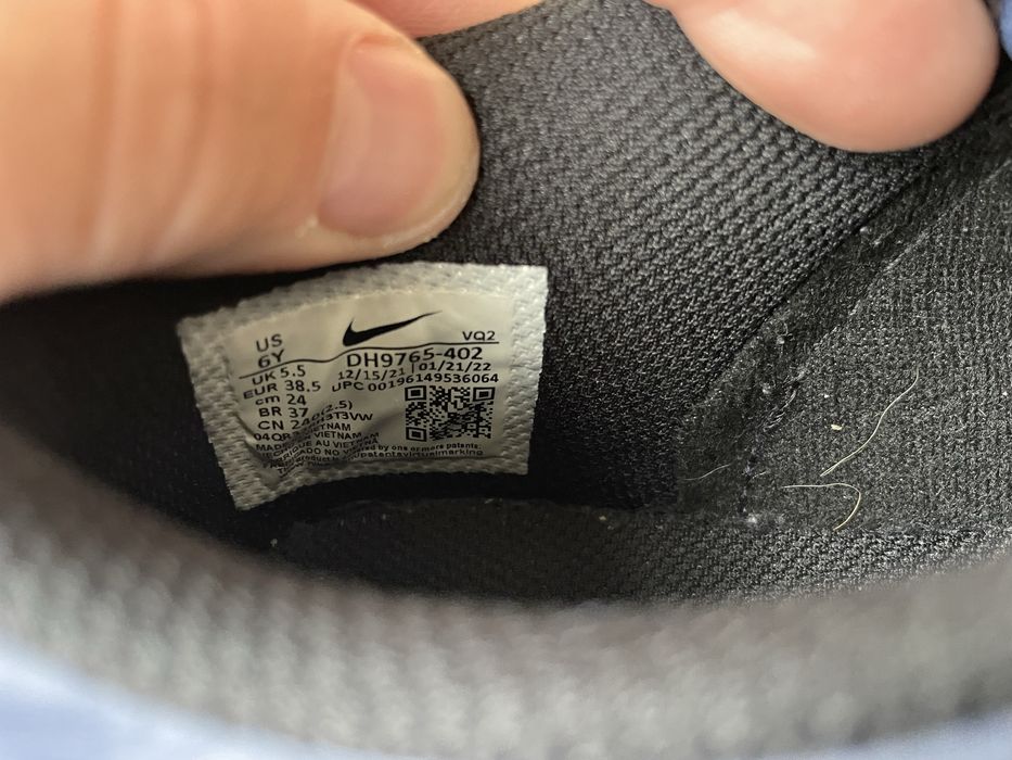 Оригінальні кросівки nike dunk low black blue