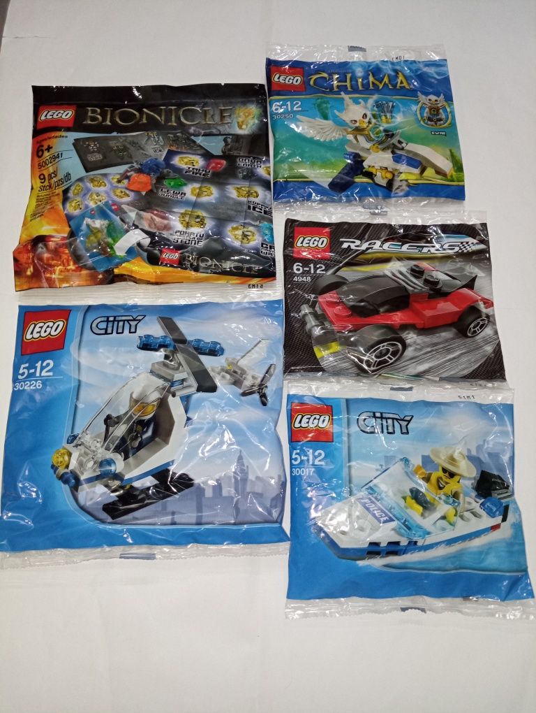 Полибеги Lego - Legends of Chima,Bionikle,Racers,City