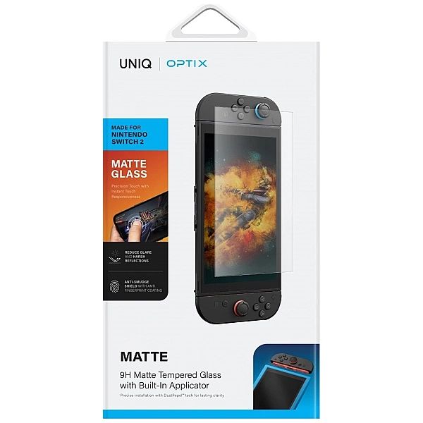 Szkło matowe UNIQ Optix Matte do Nintendo Switch 2