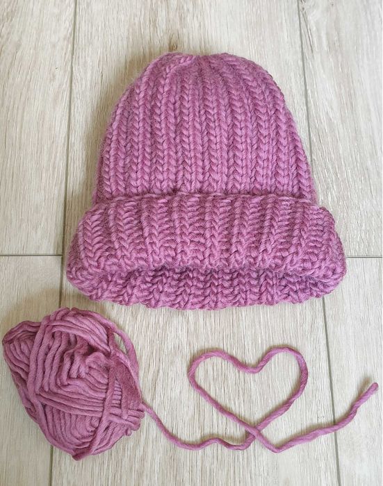 Jesienne  zimowe grube ciepłe czapki  beanie rękodzieło handmade