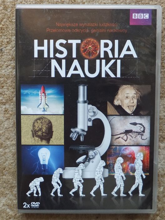 2x płyty DVD Historia Nauki lektor