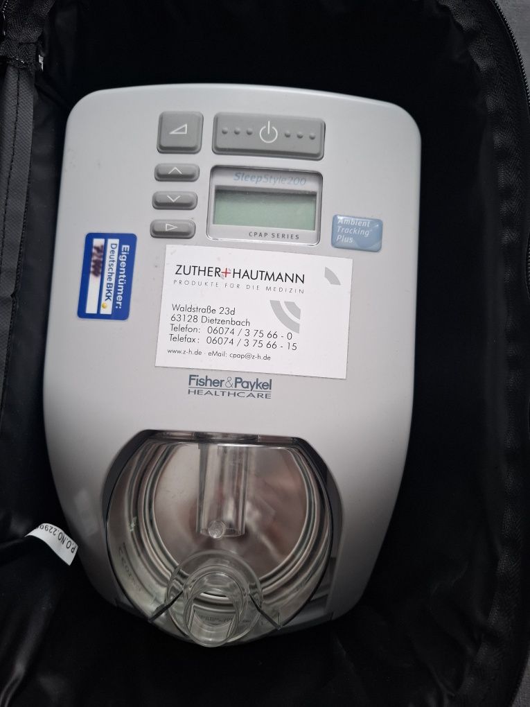 Resuscytator Nawilzacz nebulizator Sleep Style 200