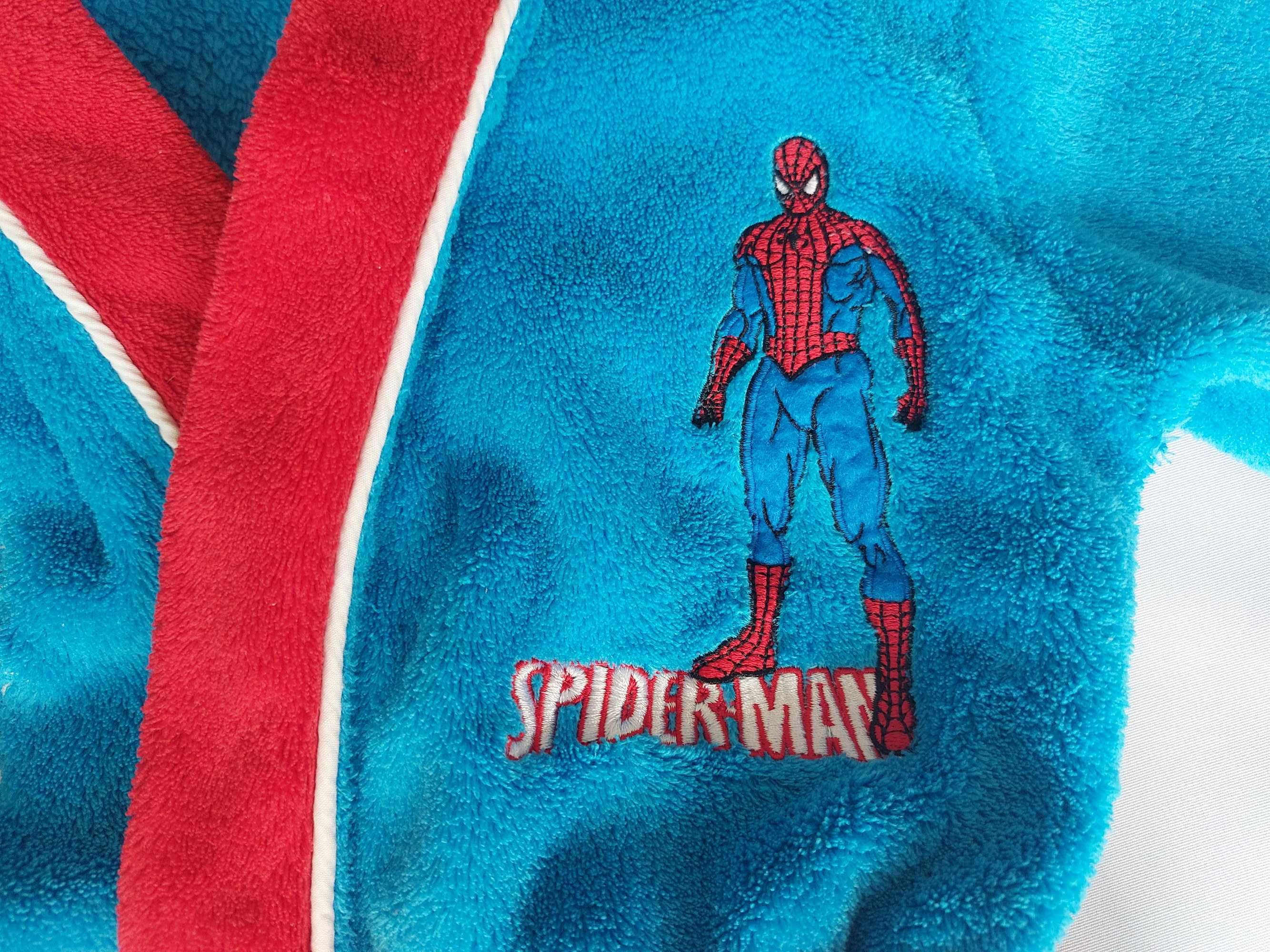 Szlafrok chłopięcy Spider Man Marvel rozm. 92-98