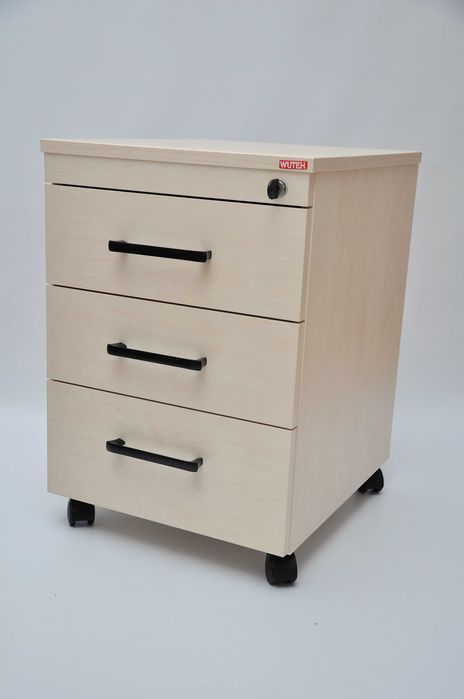 Szafka, komoda, kontenerek biurowy - centralny zamek