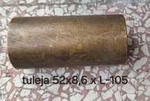 Tuleja z brązu fi 52 x8,6