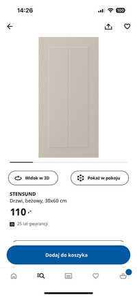 2 x Front Stensund 30x60 Ikea