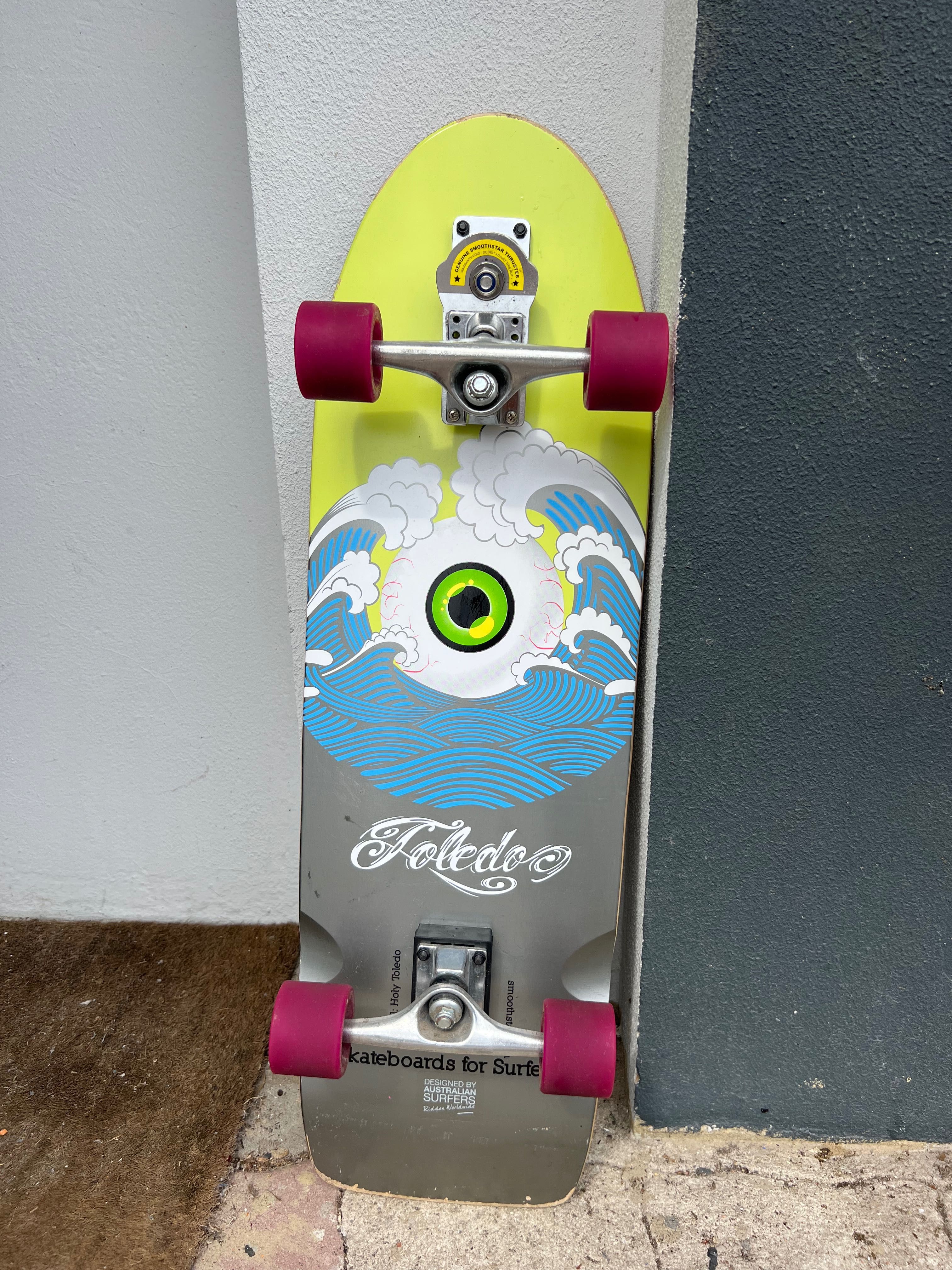 Surfskate SmoothStar 33" Holy Toledo