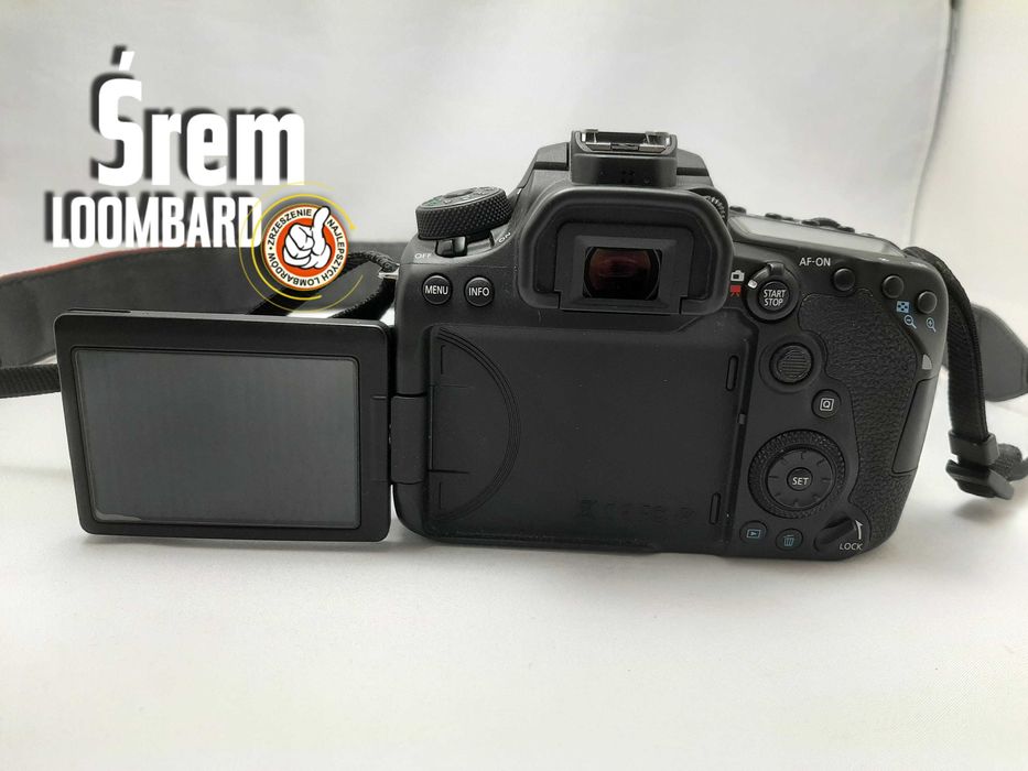 Lustrzanka Canon EOS 90D Komplet + Druga Bateria