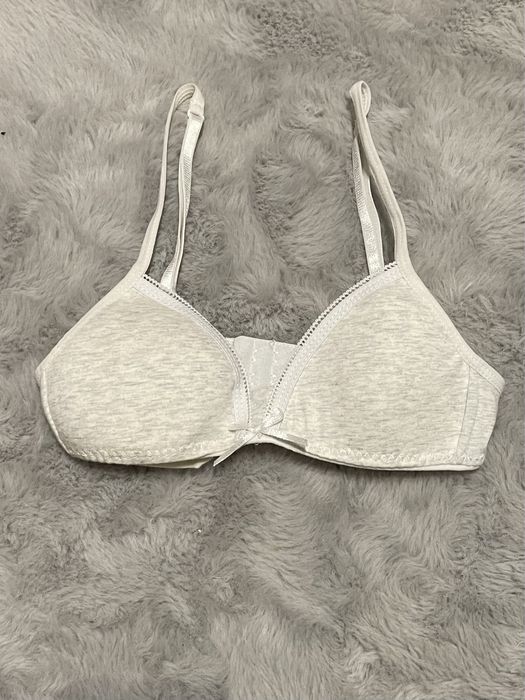 Stanik dziecięcy szary