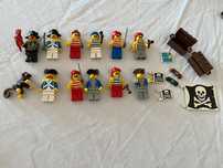 Lego piraci 11 sztuk , zwierzęta i akcesoria