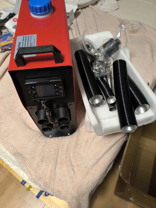 Aquecedor auxiliar diesel 5kW, com filtro diesel adicional!!