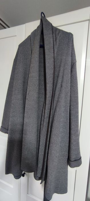 Płaszcz w jodełkę Zara