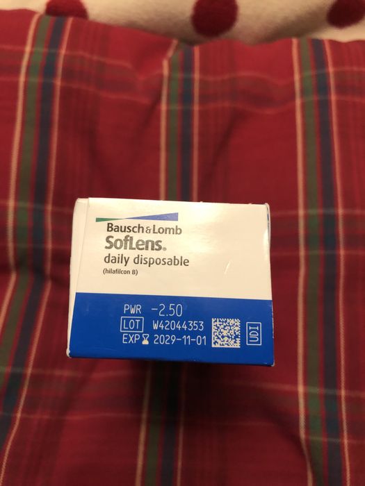 Szkla kontaktowe jednodniowe 30szt