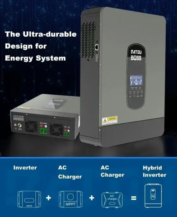Терміново. Інвертор DATOU BOSS 6,2 кВт, 48 В