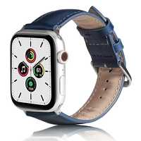 Beline Pasek Apple Watch Leather 42/44/45/49Mm Niebieski /Blue