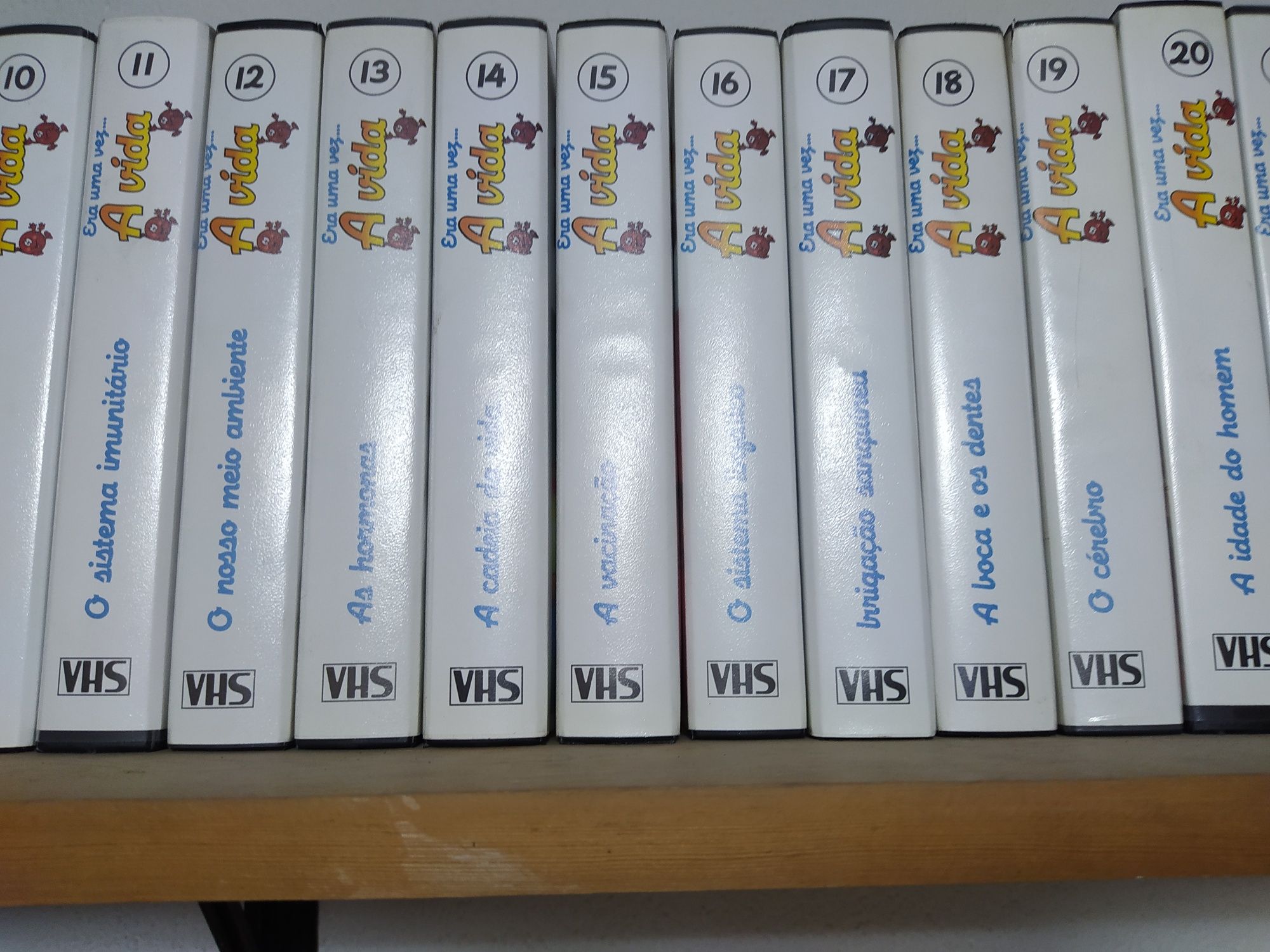 Coleção era uma vez a vida vhs