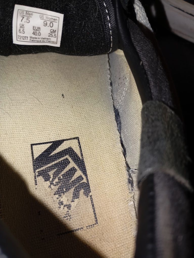 Sapatilhas  pretas Vans