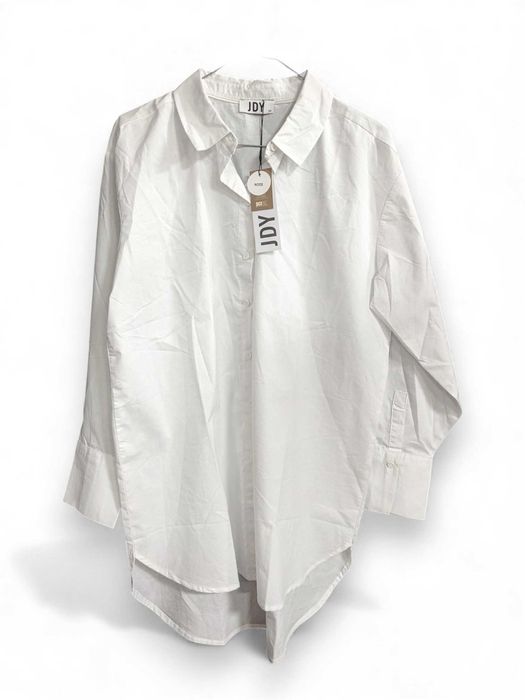 JDY koszula damska biała bawełniana rozm. 34