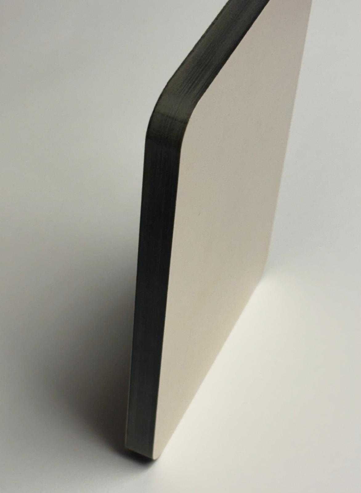 Płyta HPL kompakt biała grubość 12 mm wym. 1220 x 2440 mm