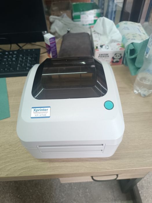 Термопринтер для друку етикеток Xprinter XP-470B USB + Wi-Fi