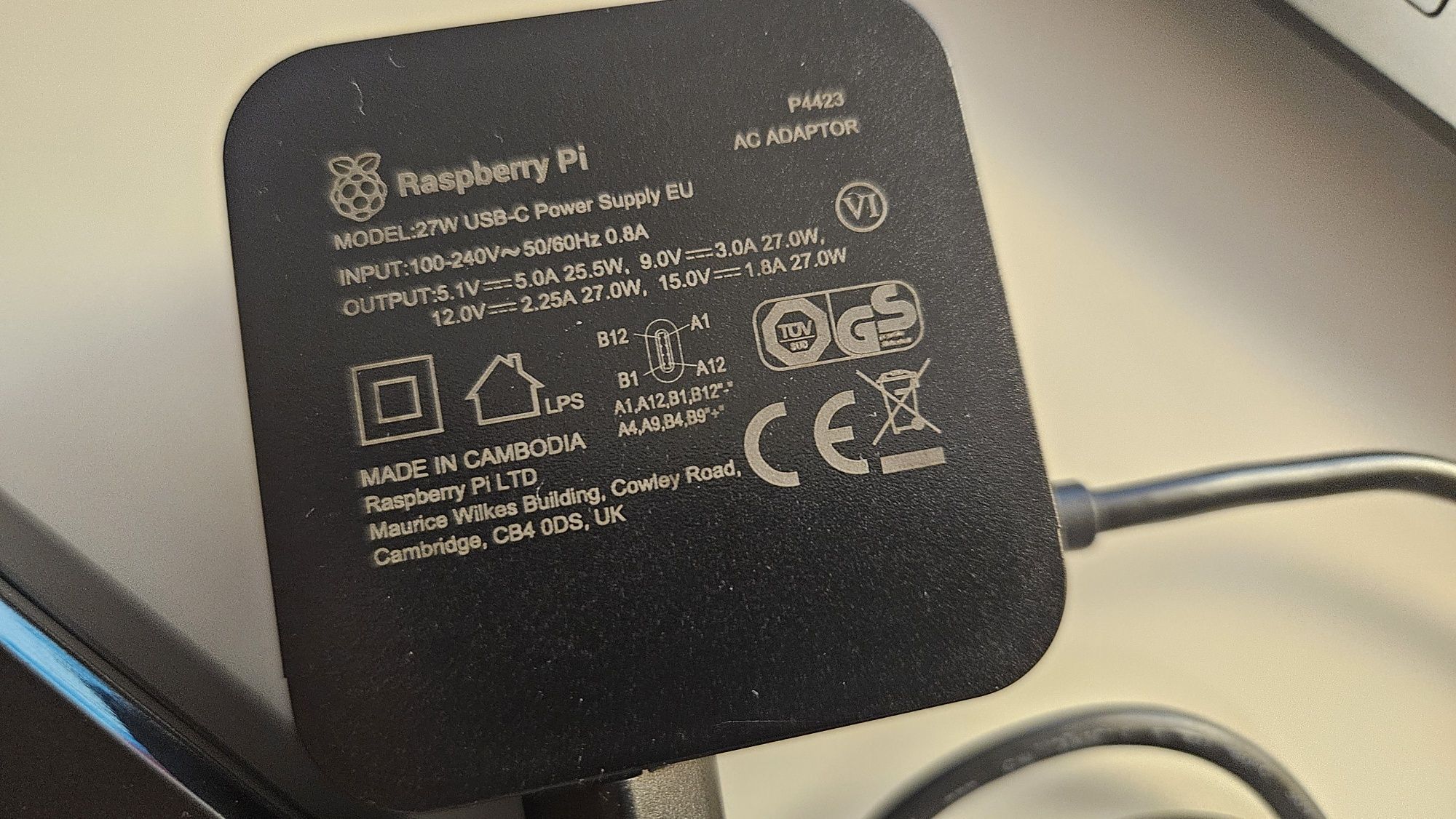 Zasilacz do Raspberry Pi 5