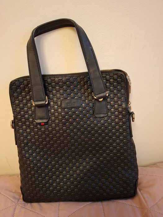 Torba gucci na laptopa skórzana