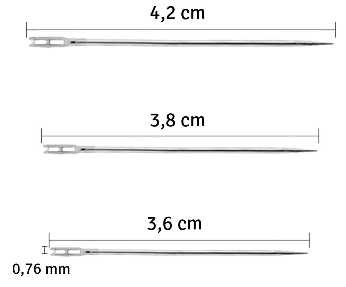 AG810 Igły samonawlekające - komplet