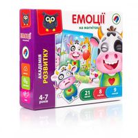 Игра магнитная Vladi Toys Эмоции Емоції (Укр) (VT5422-05)