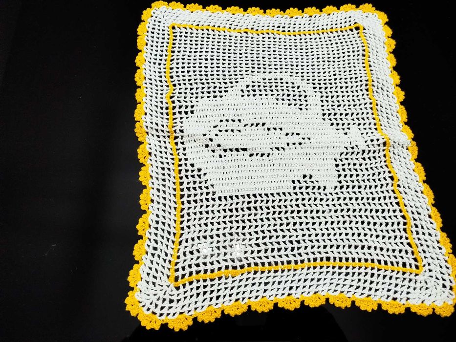 Panos de cozinha em crochê feito a mão