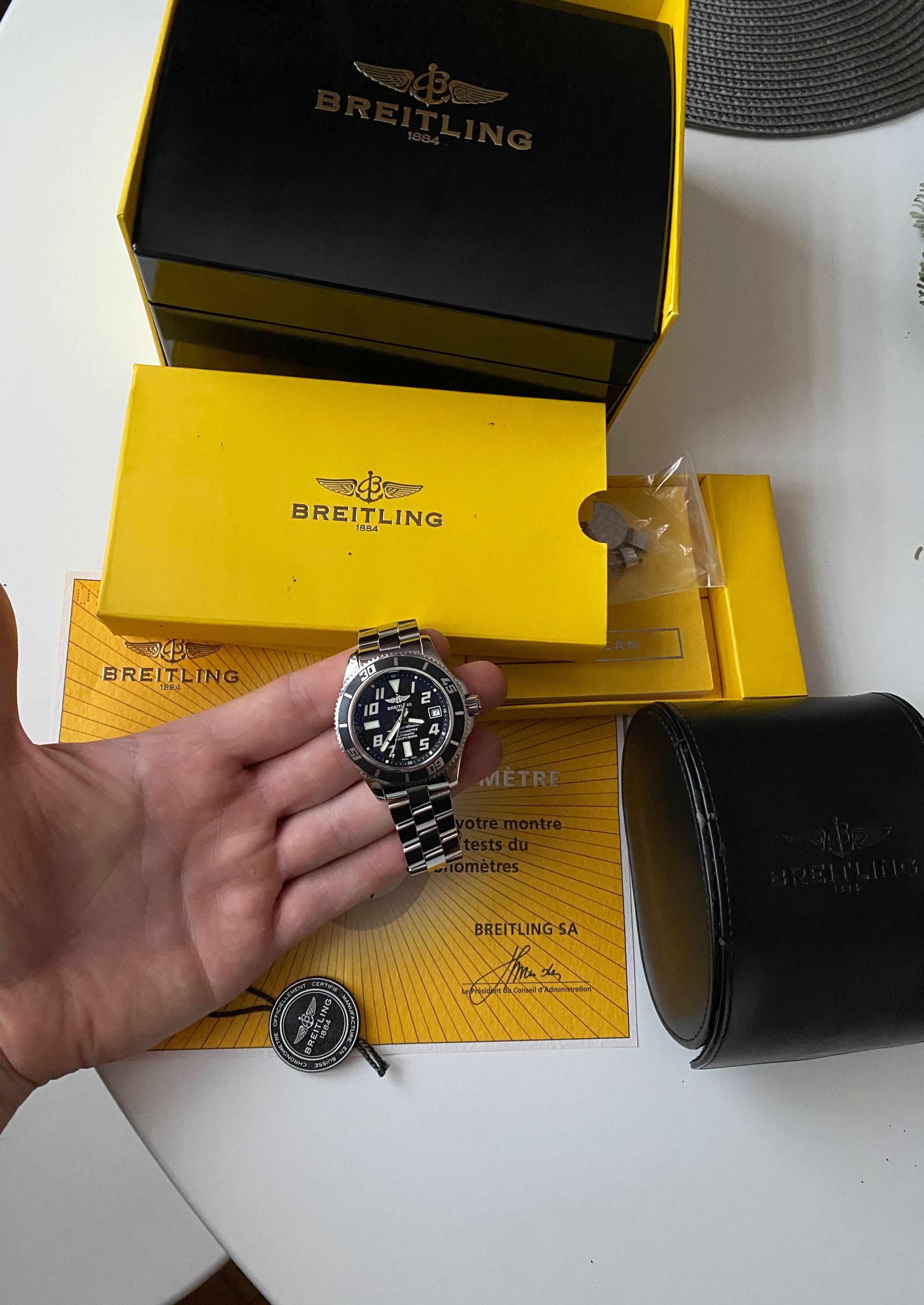 Przepiekny Breitling Superocean w świetnym stanie