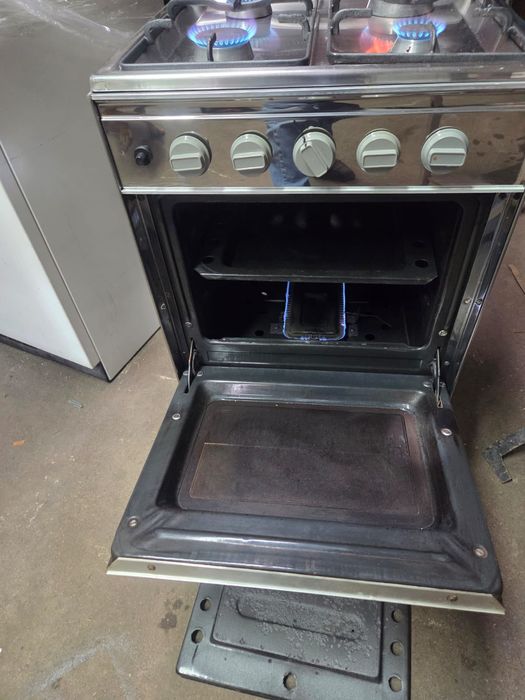 Fogão inox todo a gás