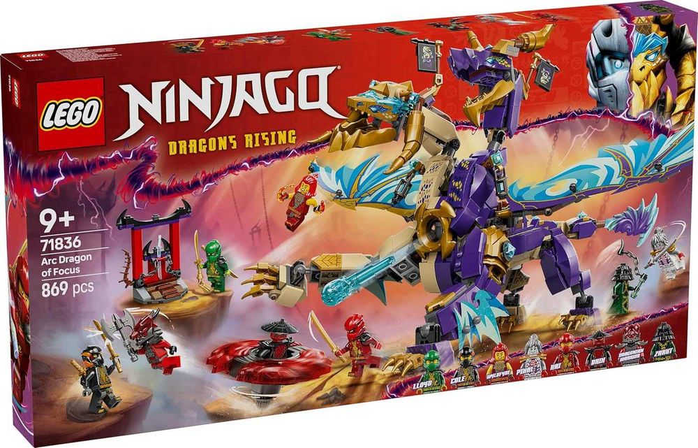 LEGO 71836 NINJAGO Arcysmok skupienia