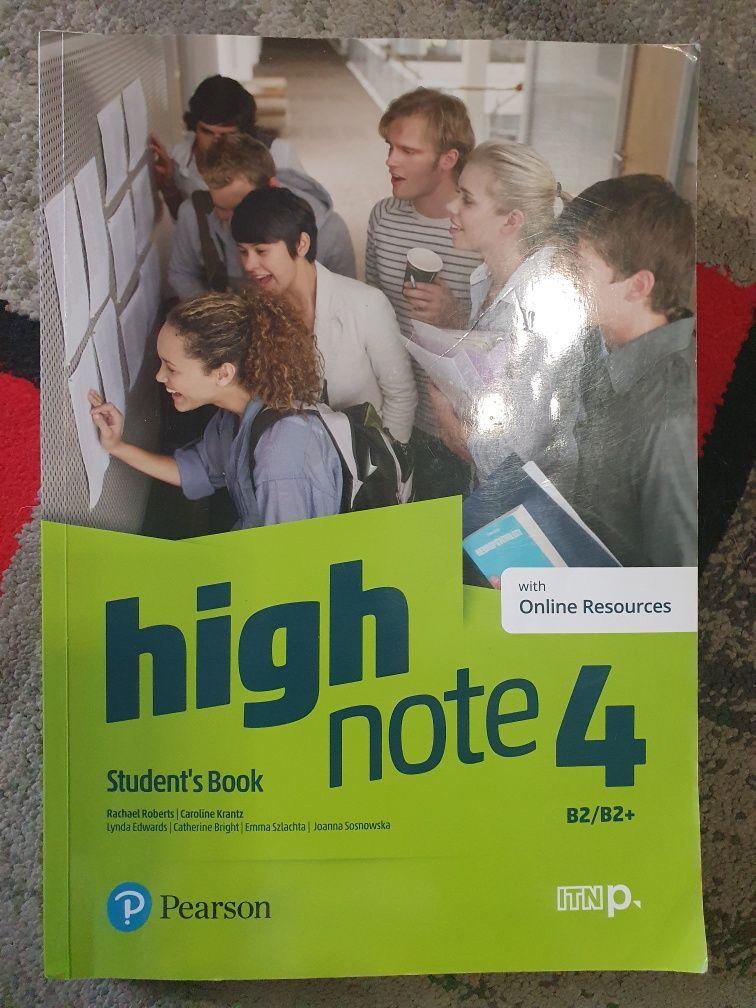 High Note 4, podręcznik do angielskiego, Pearson