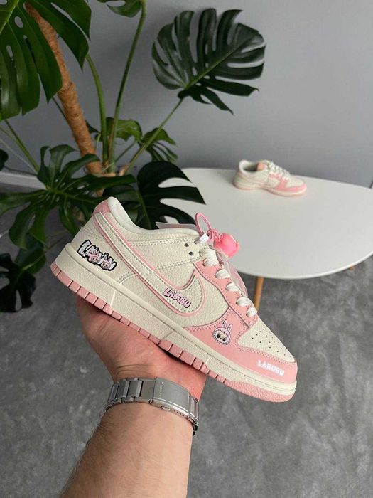 Кросівки Nike SB Dunk Low x Labubu Pink premium