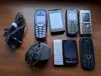 Stare telefon telefony sprawne całość