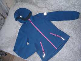 Термо куртка вітровка софтшелл Crane для дівчинки р.98,140,146,152