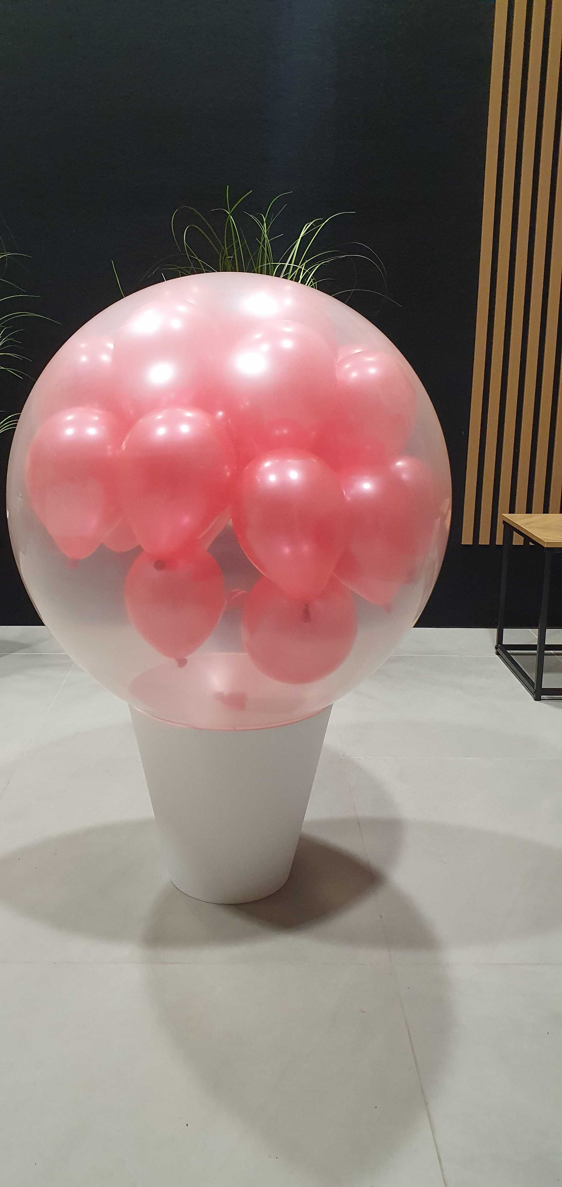Strzelające balony odpalane bezprzewodowo -cały zestaw na 4 stacje