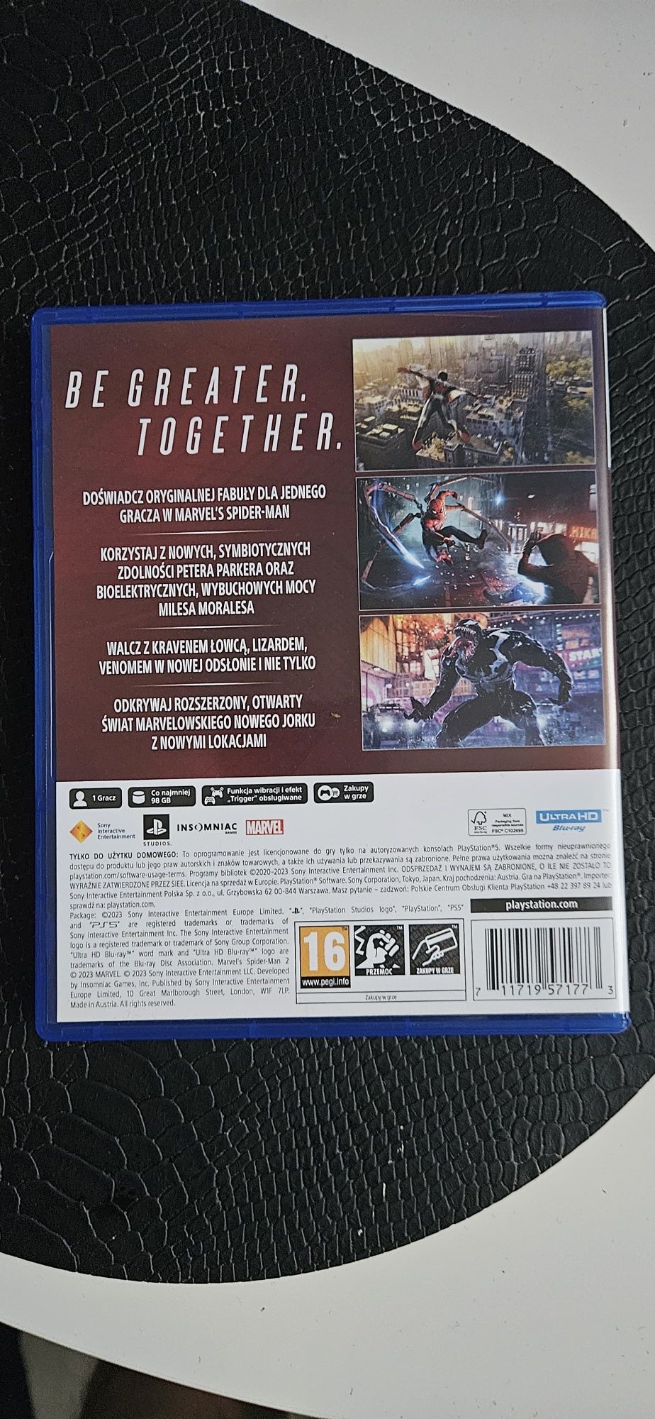 Gra spiderman 2 ps5
