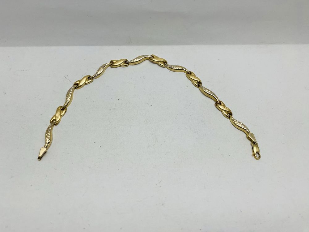 Золотой браслет золотий браслет 19,5см 5мм 585проба