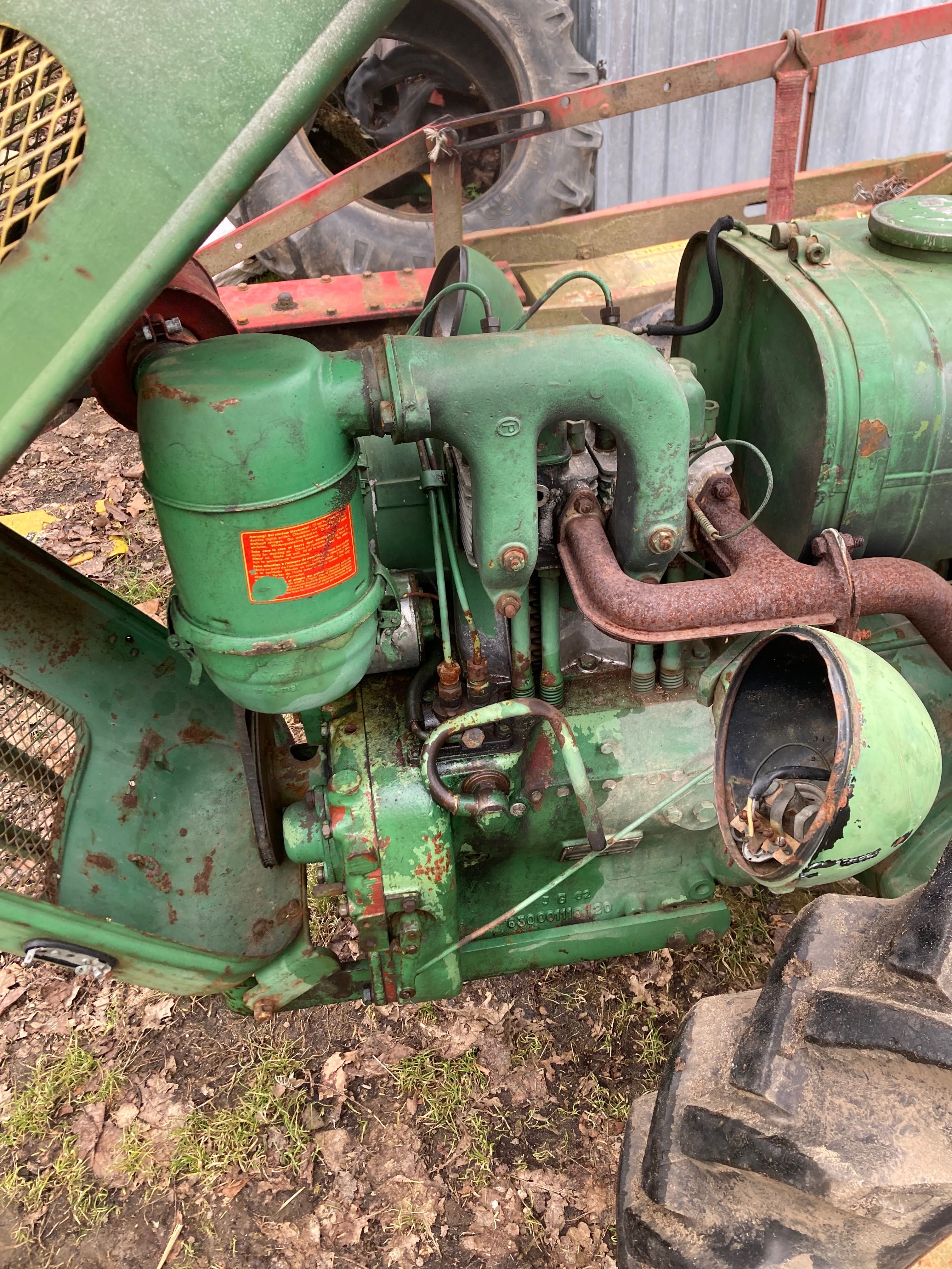 Traktor HOLDER A21s z 1963 roku z glebogryzarką! 100% oryginał .