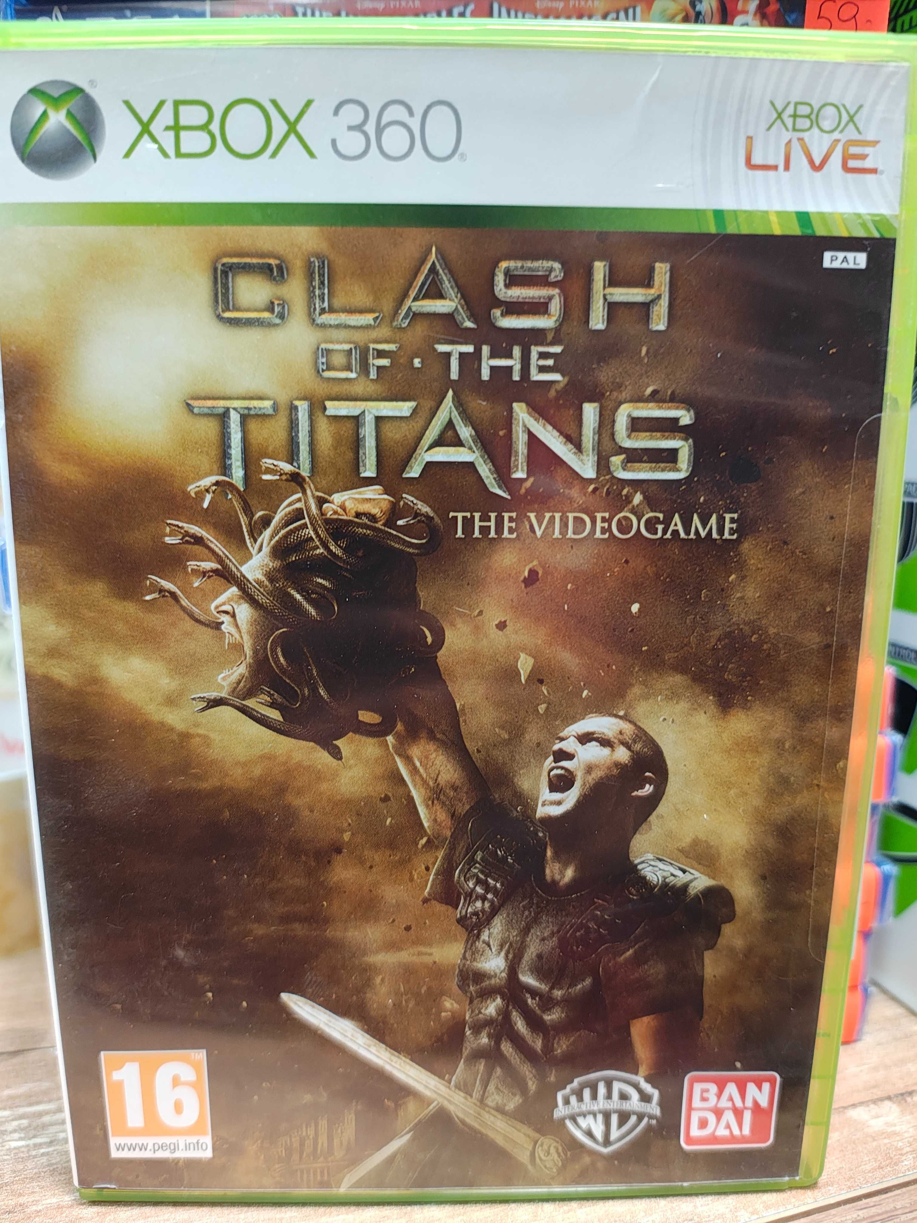 CLASH OF THE TITANS Microsoft Xbox 360 Sklep Wysyłka Wymiana