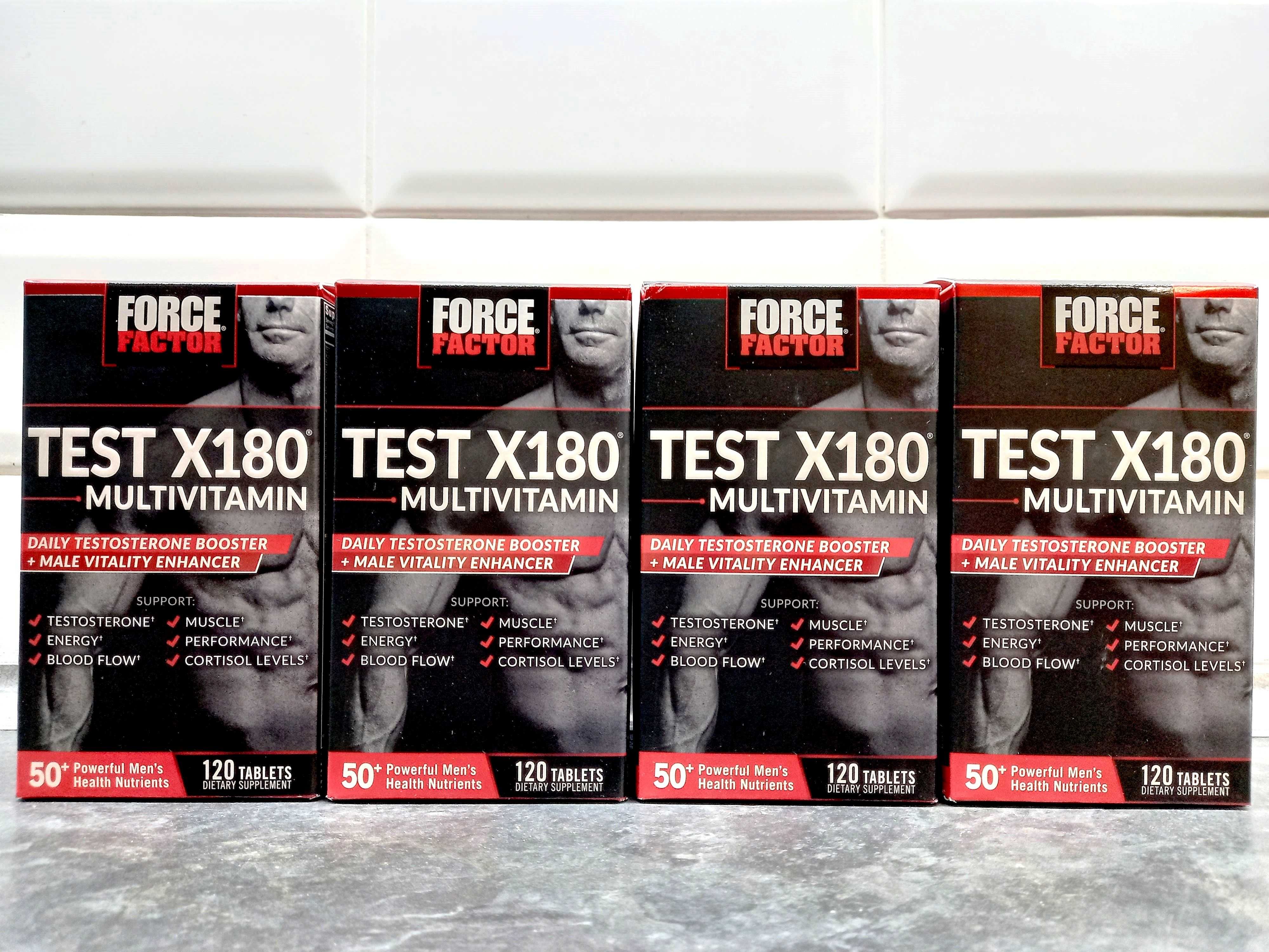 Force Factor, Test X180 Multivitamin (120 таб.), мужские витамины