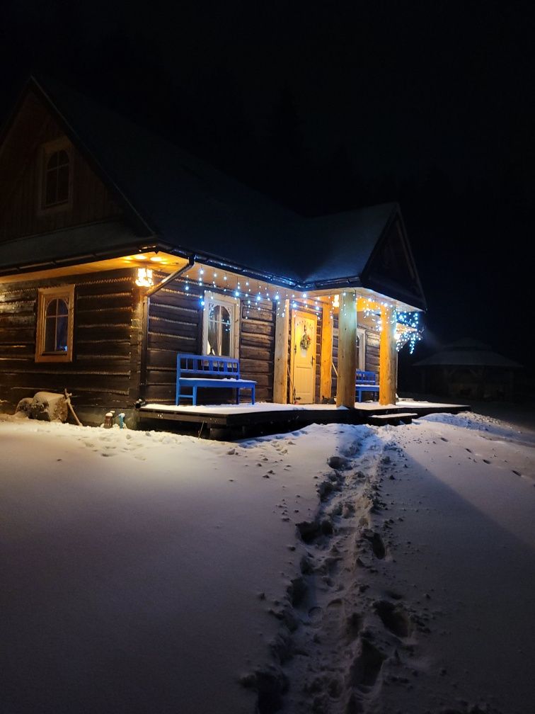 HANKÓWKA Domek w górach (Gorce,Beskid Wyspowy)