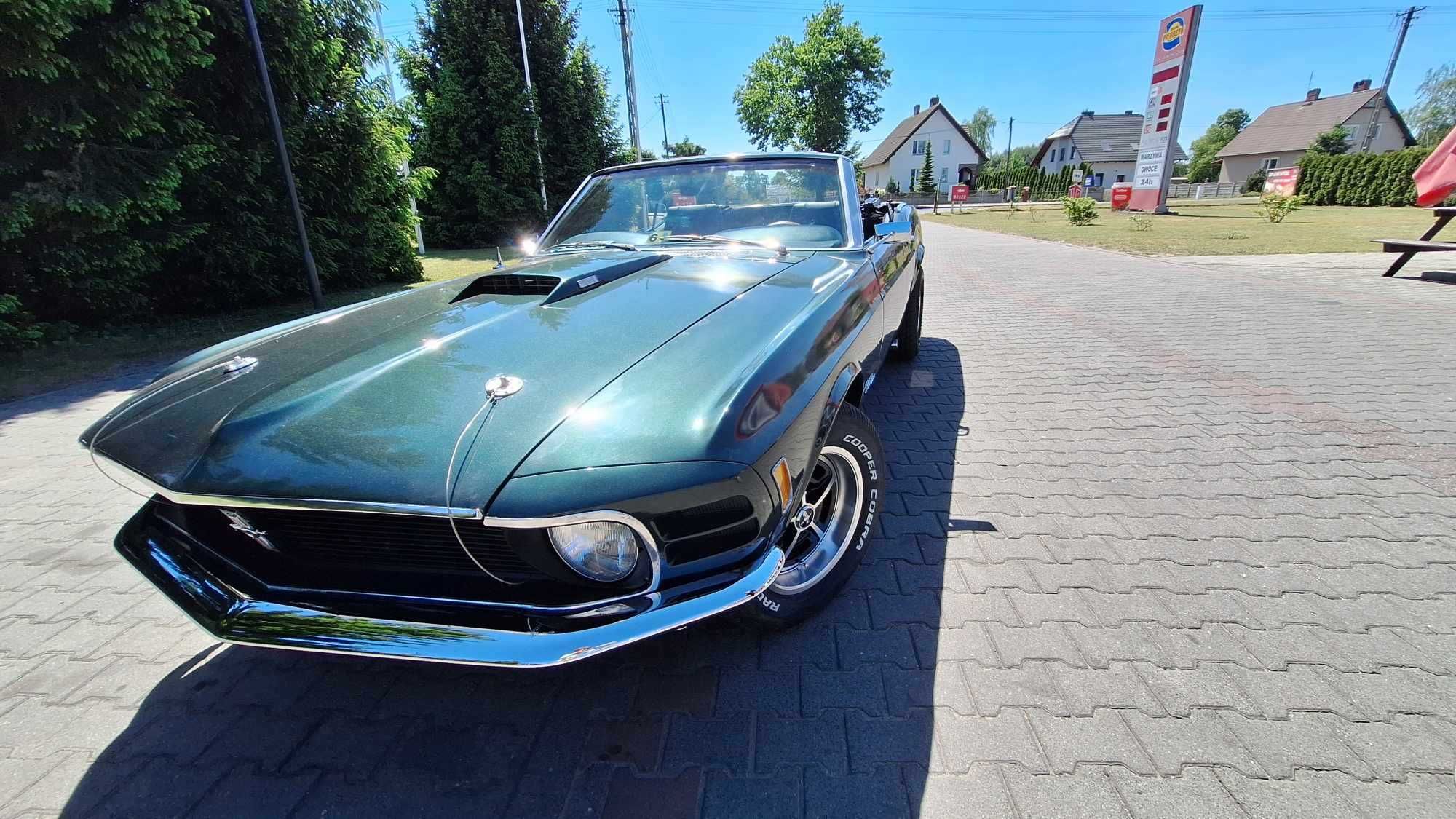 Auto Auta do ślubu Mustang wesele klasyk wolne terminy 2025 r.