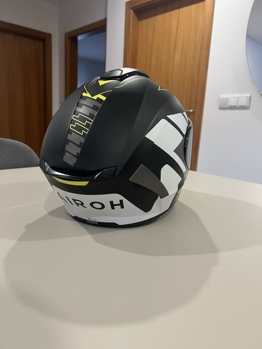 Capacete Airoh Spark Rise Preto Mate