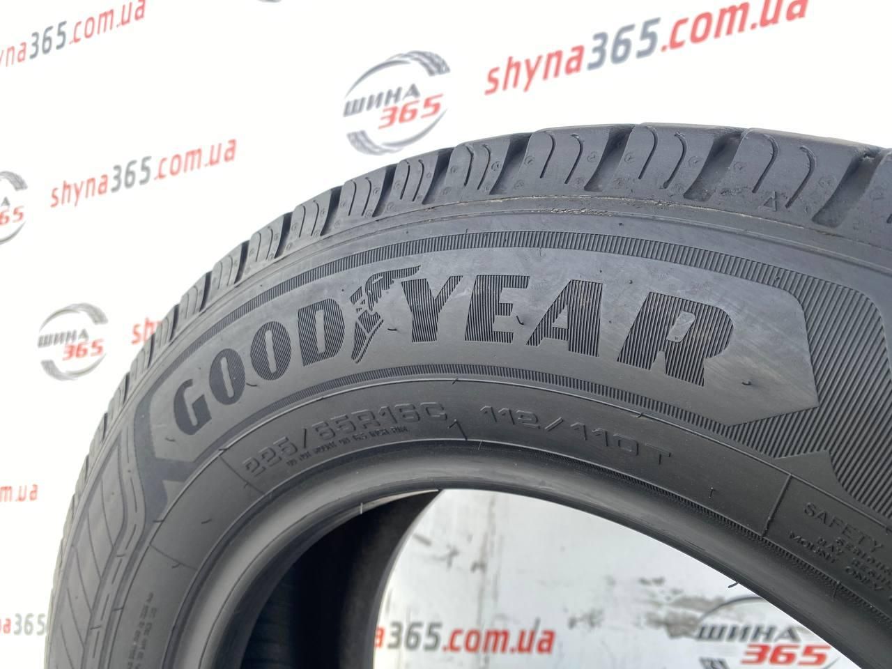 шини бу 225/65 r16c goodyear efficientgrip cargo 2 5mm