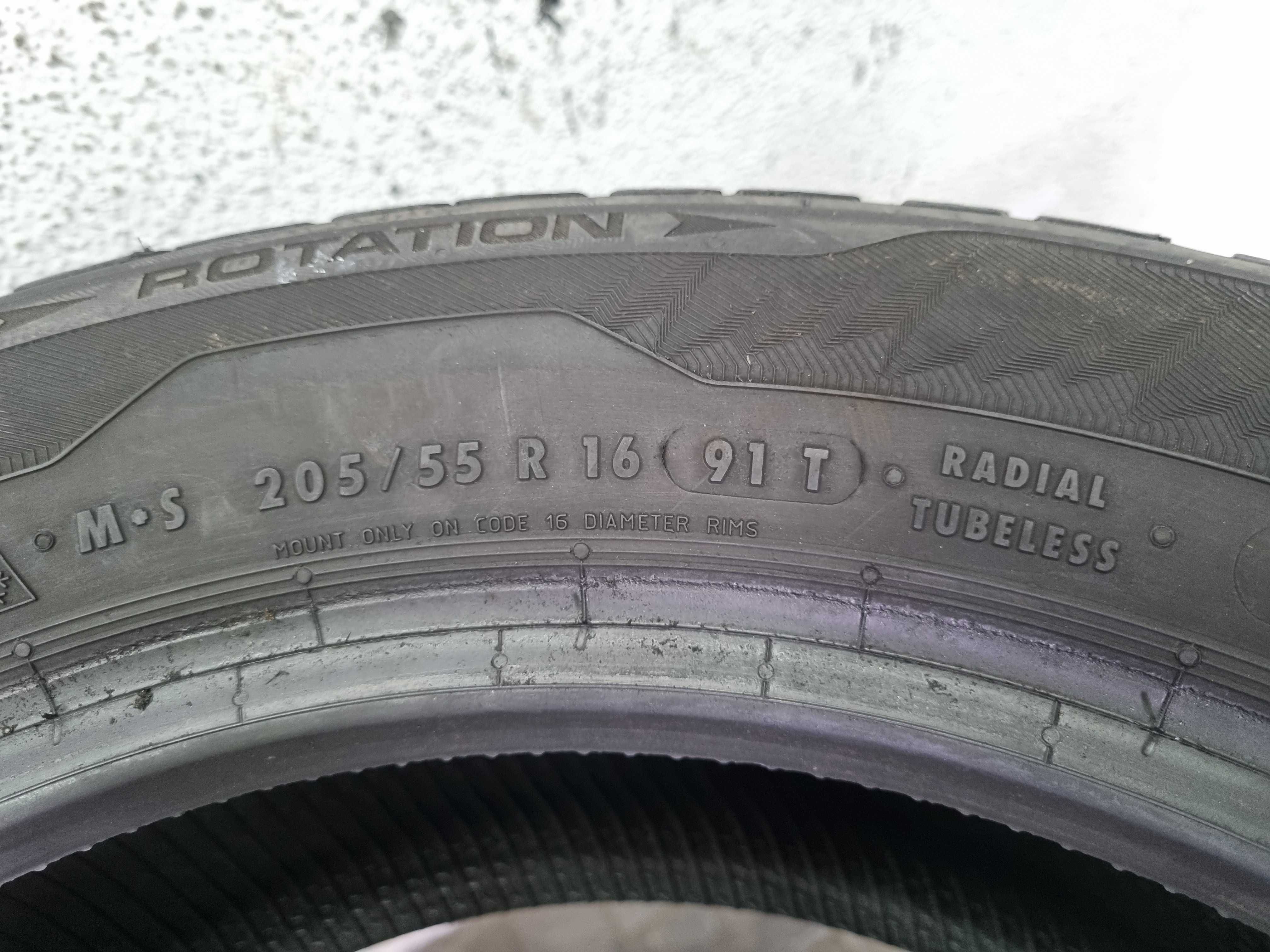 205/55/16 91T Uniroyal MS Plus 77 D.3418